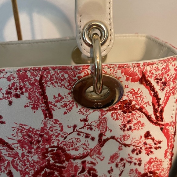 Dior Lady Dior Handbag with embroidery - Picture 5 of 8